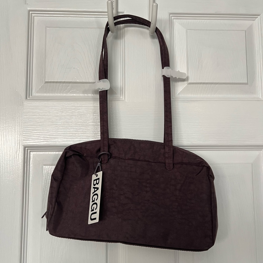 Baggu Bowler in Chocolate Plum